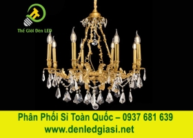 Đèn Chùm Đồng Phadra 04 