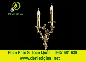 Đèn Vách Đồng Bóng Nến VD-927 