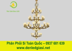 Đèn Chùm Đồng CD-185/5+16+10+5 