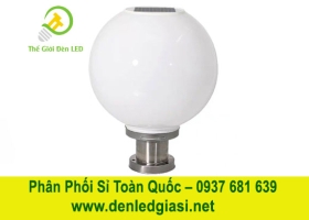 Đèn Trụ Cổng Năng Lượng TD-09-18/Inox Lớn 