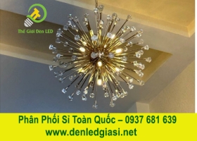 Đèn Chùm Thả Pha Lê TPL101 VÀNG