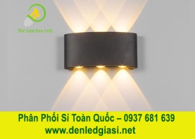 Đèn Vách Ngoài Trời VNT-621-19/Đen 