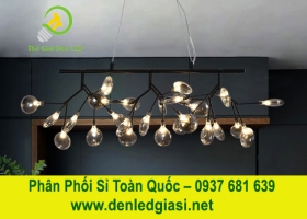 Đèn Thả Trần Hiện Đại TTKHERA ĐEN NGANG 27 