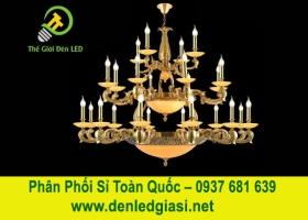 Đèn Chùm Đồng CD-329/12+8+4 
