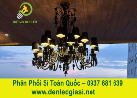 Đèn Chùm Pha Lê Nến CNQT-293 