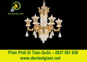 Đèn Chùm Thả Pha Lê Hiện Đại C-225/6 