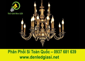Đèn Chùm Đồng CD-772/16 + 4 