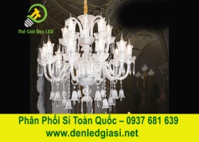 Đèn Chùm Pha Lê Nến CNQT-321 