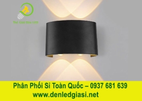 Đèn Vách Ngoài Trời VNT-619-19/Đen 