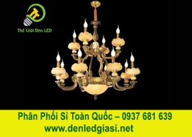 Đèn Chùm Đồng CD-773/8 + 4 