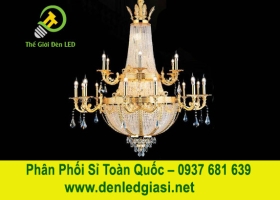 Đèn Chùm Đồng CD-363/12+6