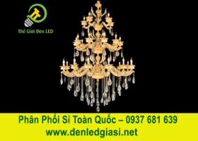 Đèn Chùm Thả Thông Tầng Pha Lê C-2069/15+10+5  