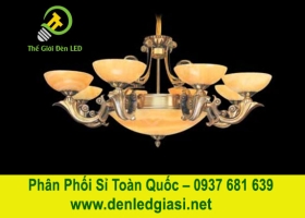 Đèn Chùm Đồng CD-733/8 