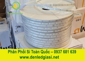 Đèn Led Dây Cuộn  100m 220V Lõi Đồng Không Dây Dẩn 20cm Có Điểm Cắt ( Loại Tốt))