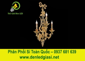 Đèn Vách Đồng Bóng Nến VD-918 
