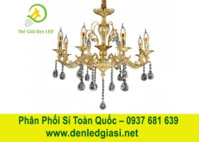 Đèn Chùm Pha Lê Nến DC1708T8 