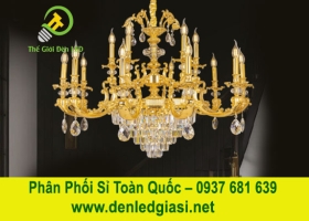 Đèn Chùm Pha Lê Nến CNQT-224 