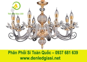 Đèn Chùm Pha Lê Nến CNQT-420 