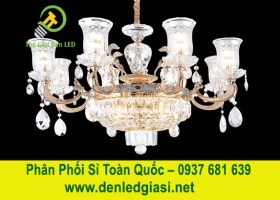 Đèn Chùm Pha Lê Nến DC86651T8