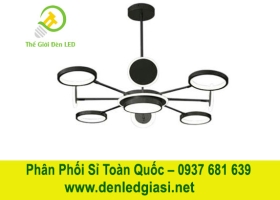 Đèn Thả Trần Hiện Đại TTK116T8 ĐEN 