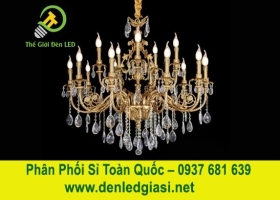 Đèn Chùm Đồng Phedra 03 