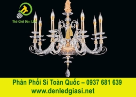 Đèn Chùm Pha Lê Nến CNQT-422 