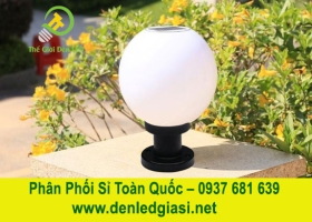 Đèn Trụ Cổng Năng Lượng TD-09-18/Đen Nhỏ