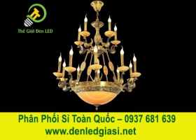 Đèn Chùm Đồng CD-776/10 + 5