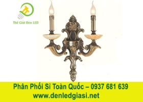 Đèn Vách Đồng Bóng Nến VD-334 