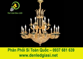 Đèn Chùm Đồng CD-492/12+6 