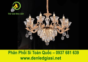 Đèn Chùm Pha Lê Nến DC891T10 