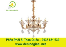 Đèn Chùm Pha Lê Nến DC2036T8 