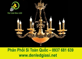 Đèn Chùm Đồng CD-324/8  