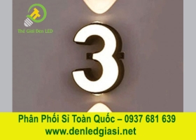 Đèn Vách Tường Chữ Số CN-3