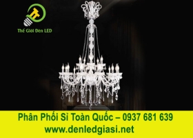 Đèn Chùm Pha Lê Nến CNQT-211/KCV 