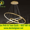 Đèn Thả Trần Hiện Đại Vòng Led TH 16B VÀNG