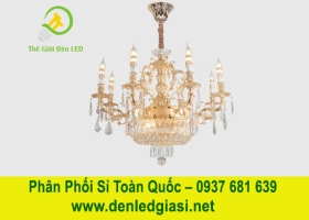 Đèn Chùm Pha Lê Nến DC6237T8