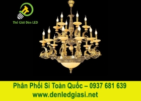 Đèn Chùm Đồng CD-780/10 + 5 