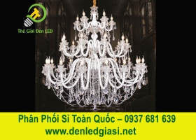 Đèn Chùm Pha Lê Nến CNQT-208 