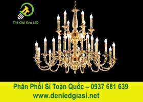 Đèn Chùm Đồng CD-327/24+6