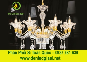 Đèn Chùm Pha Lê Nến CNQT-277 
