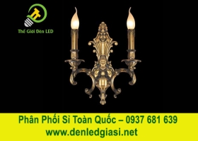 Đèn Vách Đồng Bóng Nến VD-602 