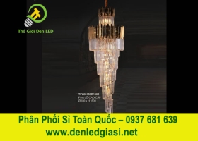 Đèn Chùm Thả Thông Tầng Pha Lê TPL88198D1800