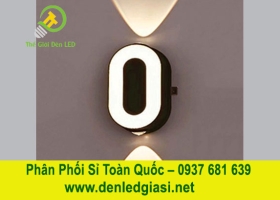Đèn Vách Tường Chữ Số CN-0
