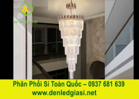 Đèn Chùm Thả Thông Tầng Pha Lê TPL88230D1800