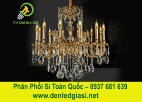 Đèn Chùm Pha Lê Nến CNQT-397 