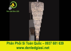 Đèn Chùm Thả Thông Tầng Pha Lê TPL2206T800