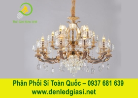 Đèn Chùm Pha Lê Nến DC1708T8 