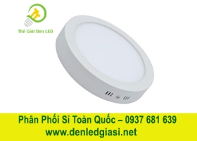 Đèn LED Ốp Trần Đổi Màu Tròn Viền Trắng MSS-532