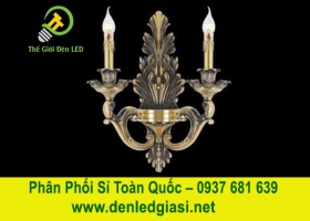 Đèn Vách Đồng Bóng Nến VD-814